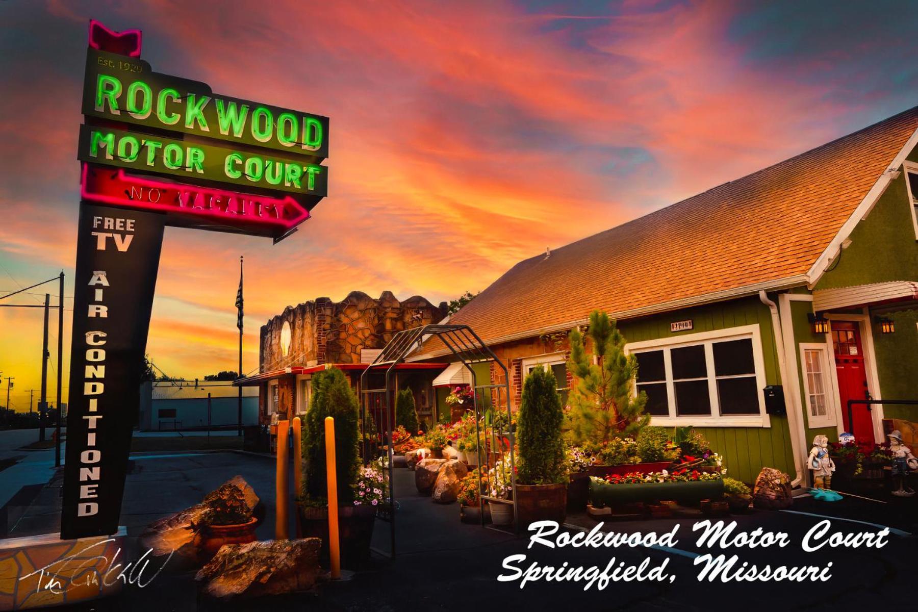 Rockwood Motor Court Springfield Exterior foto